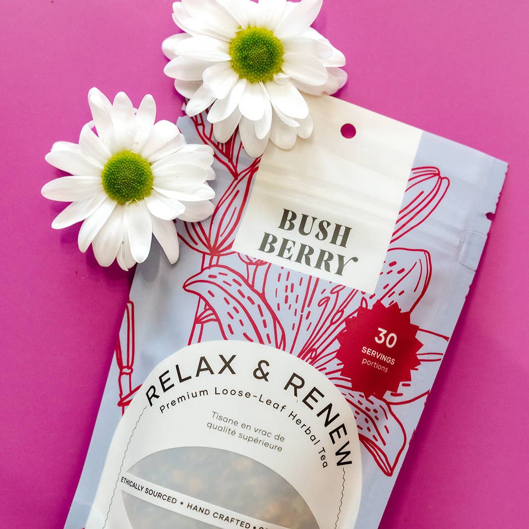Bush Berry - Wholesale Loose tea - Organic Relax and Renew Loose Leaf Tea2
