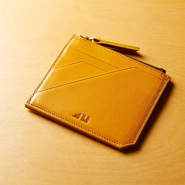 Unofuku - Wholesale Wallet - Men's - Italian Leather Small Billfold| 100% Vegetable Tanned