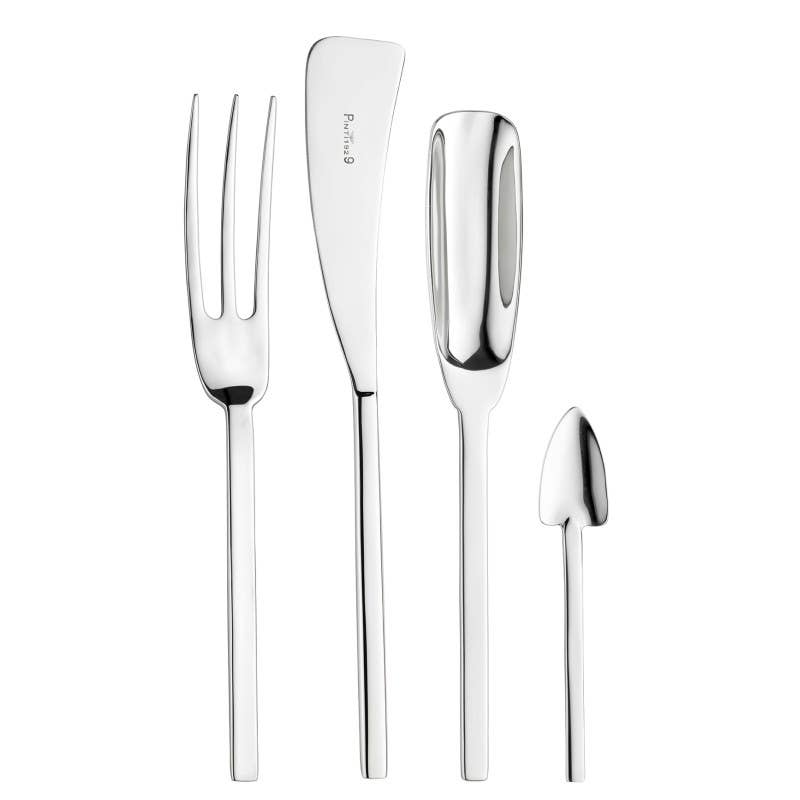 Pintinox – Conjunto de talheres variados por atacado – Agricola Extra 24 Serviço de Talheres de Aço Inox0