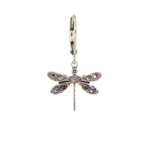 Baked Beads - Wholesale Dangle Earrings - Crystal Dragonfly Earring2