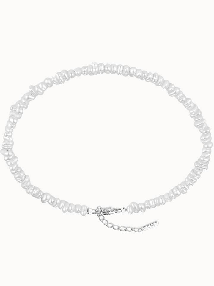 Marley Anklet - Silver for wholesale by Nava Copenhagen