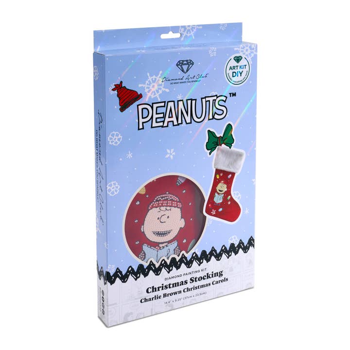 Diamond Art Club - Wholesale Holiday Stocking - Christmas Stocking - Charlie Brown™ Christmas Carols5