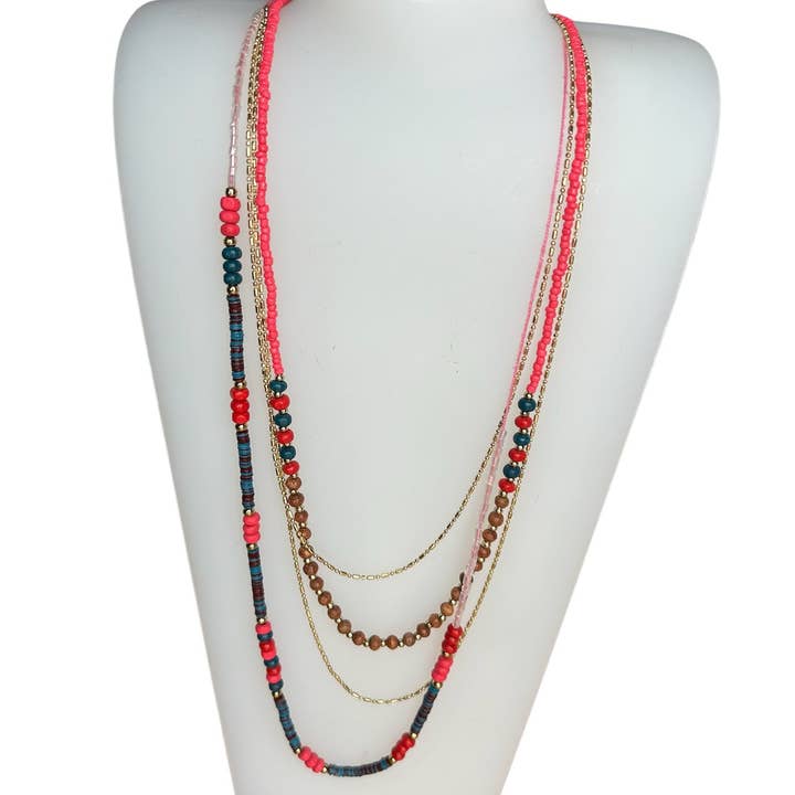 Hopes Unlimited - Wholesale Beaded/Pearl Necklace - Lili Necklace4