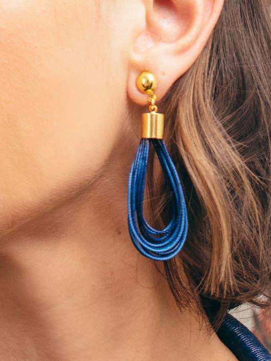 ZENZII Jewelry – Brincos de argola por atacado – Brinco de Couro em Camadas9