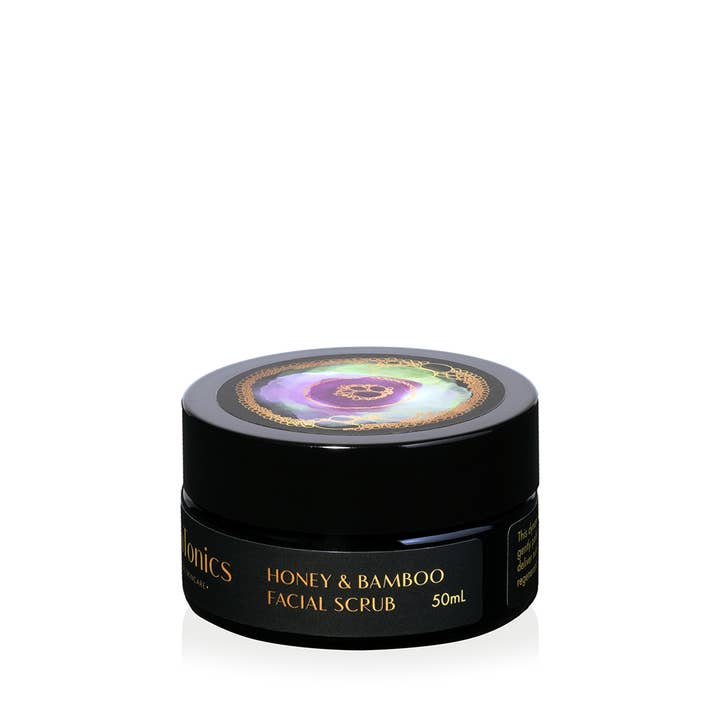EarthTonics Botanical Skincare - Wholesale Facial Exfoliant/Scrub - Honey + Bamboo Facial Scrub