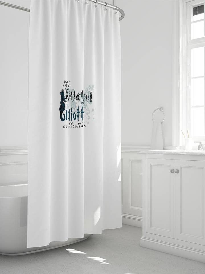 Dwayne Elliott Collection Paisley Design douchegordijn voor wholesale door Dwayne Elliott Collection