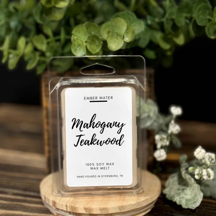 Ember Water - Wholesale Wax Melt - Mahogany Teakwood Wax Melt
