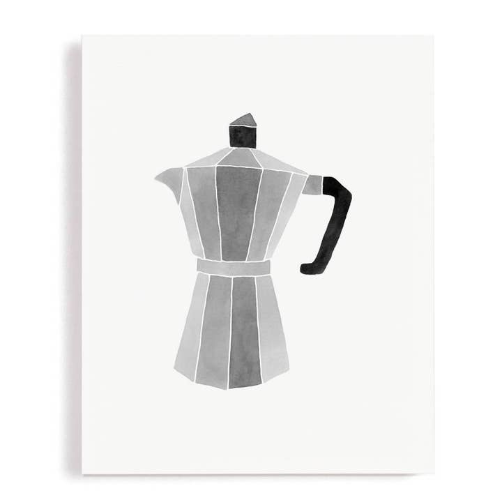 Vintage Kaffebryggare konsttryck för wholesale av Say Something Cards