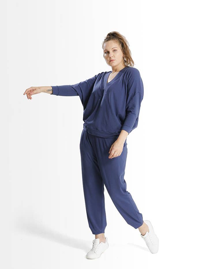 Gaia Bat Sleeve 2.0 // Blue for wholesale by Shegul