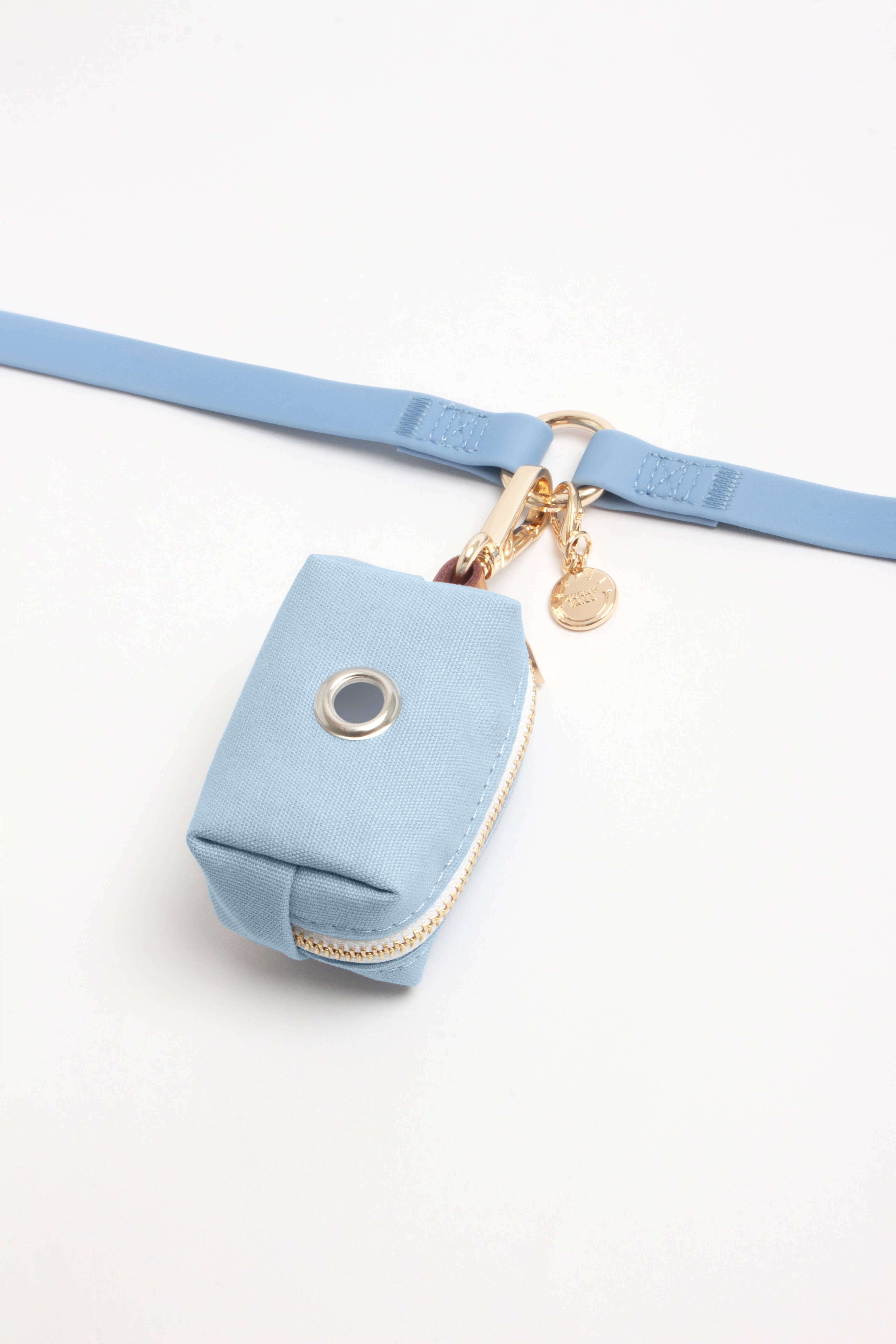 SUNNY TAILS – wholesale Pet poo bag dispenser – Malibu Blue Waste Bag Holder1