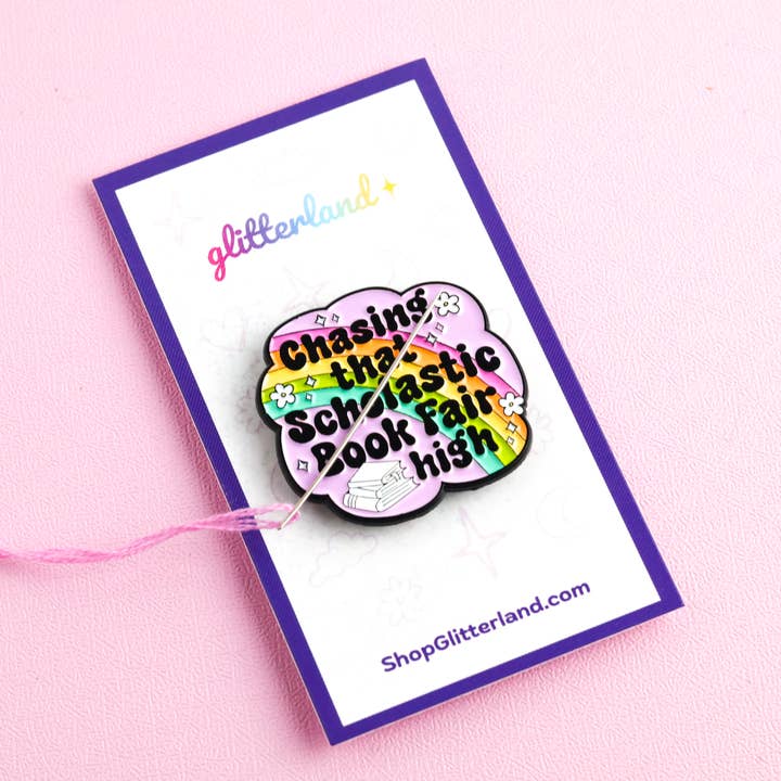 Book Fair High Bookish Needle Minder Magnet for wholesale by Glitterland