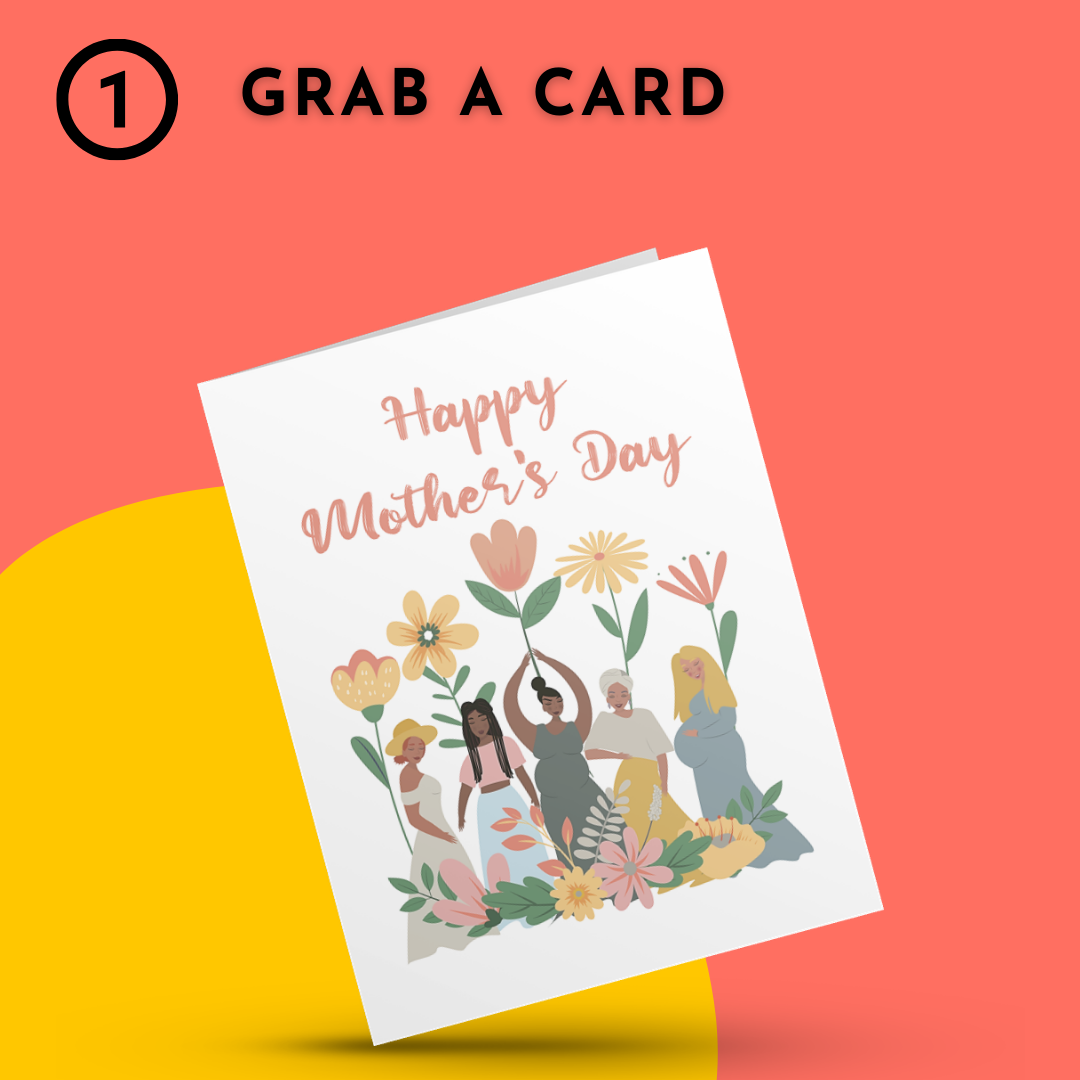 Hustle & Hope - Wholesale Mother's Day Card - Happy Mother's Day Greeting Card3
