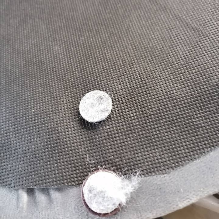 Voglrieder - Wholesale Pouf - Velvet stool 2nd choice velvet pouf, diameter 31 cm, height 43 cm9