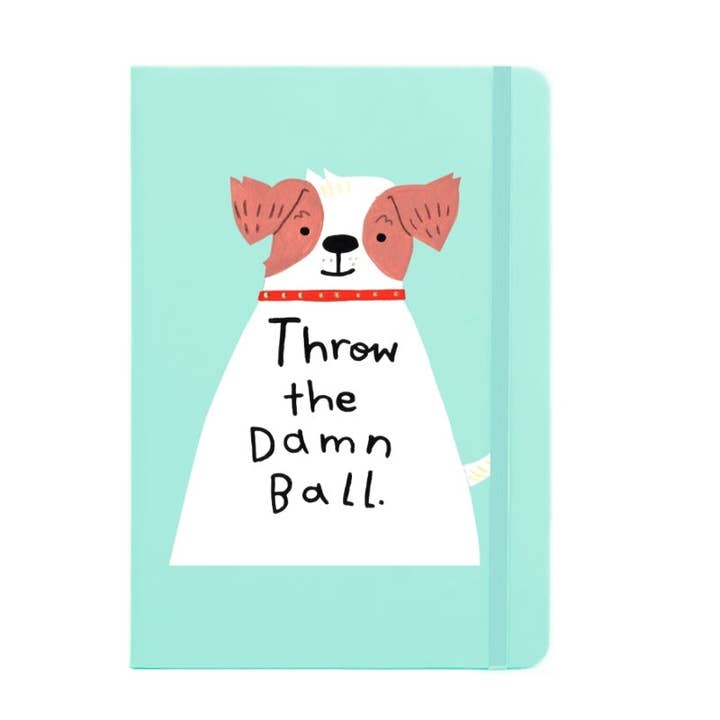 Throw The Damn Ball Notepad for wholesale by Disrupted Industries