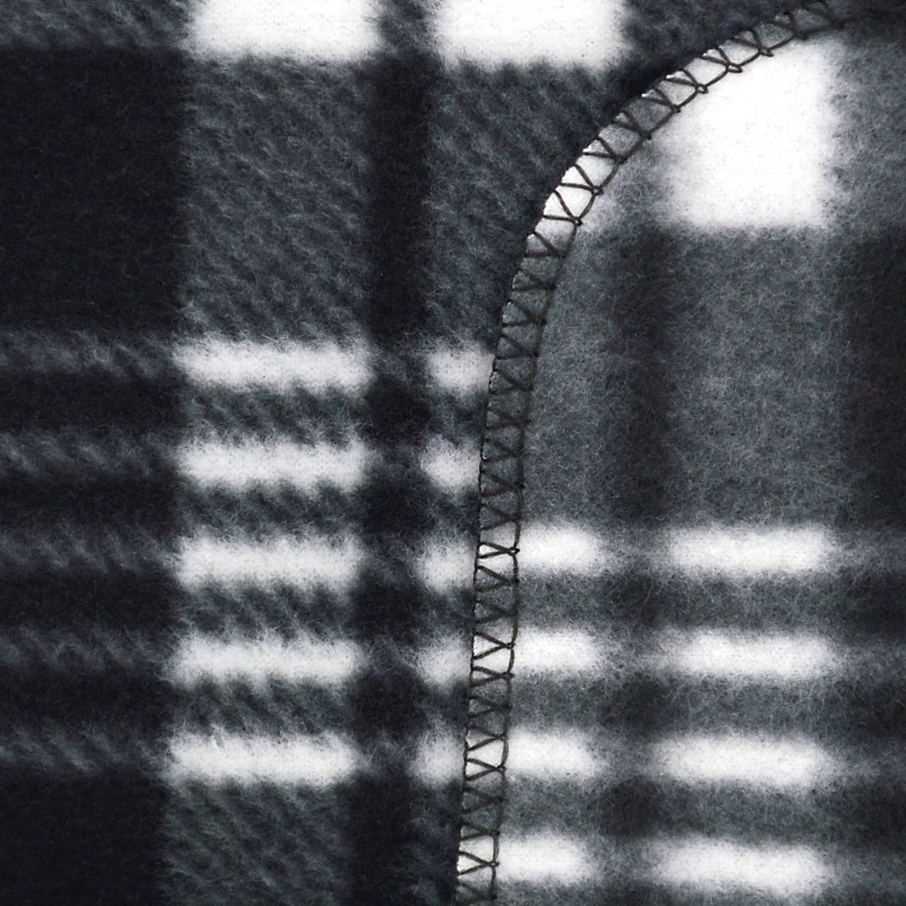 Selini New York - Wholesale Winter Accessory Set - Kids - Kid's (6-12 Years Old) Gray Plaid Fleece Winter Set3