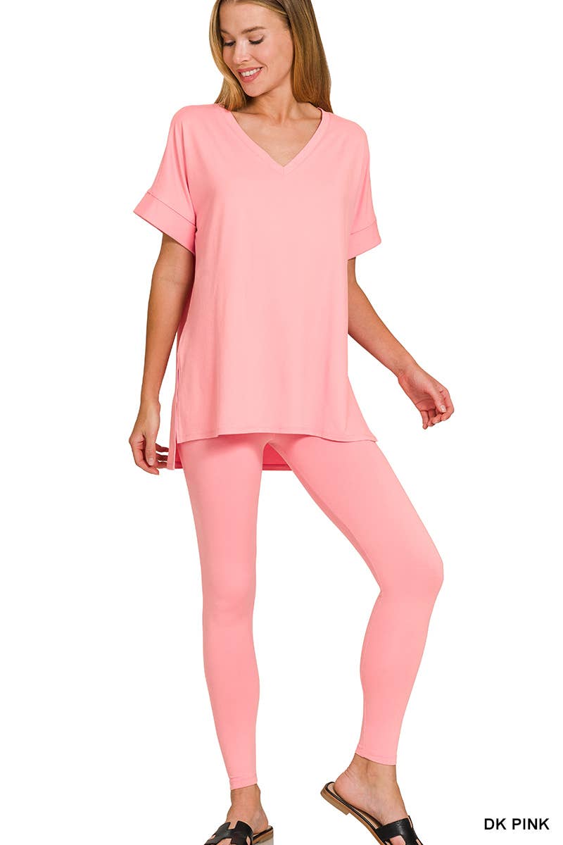 42POPS – wholesale Mjukisset – Dam – .Tunika & Leggings 2-delarsset8