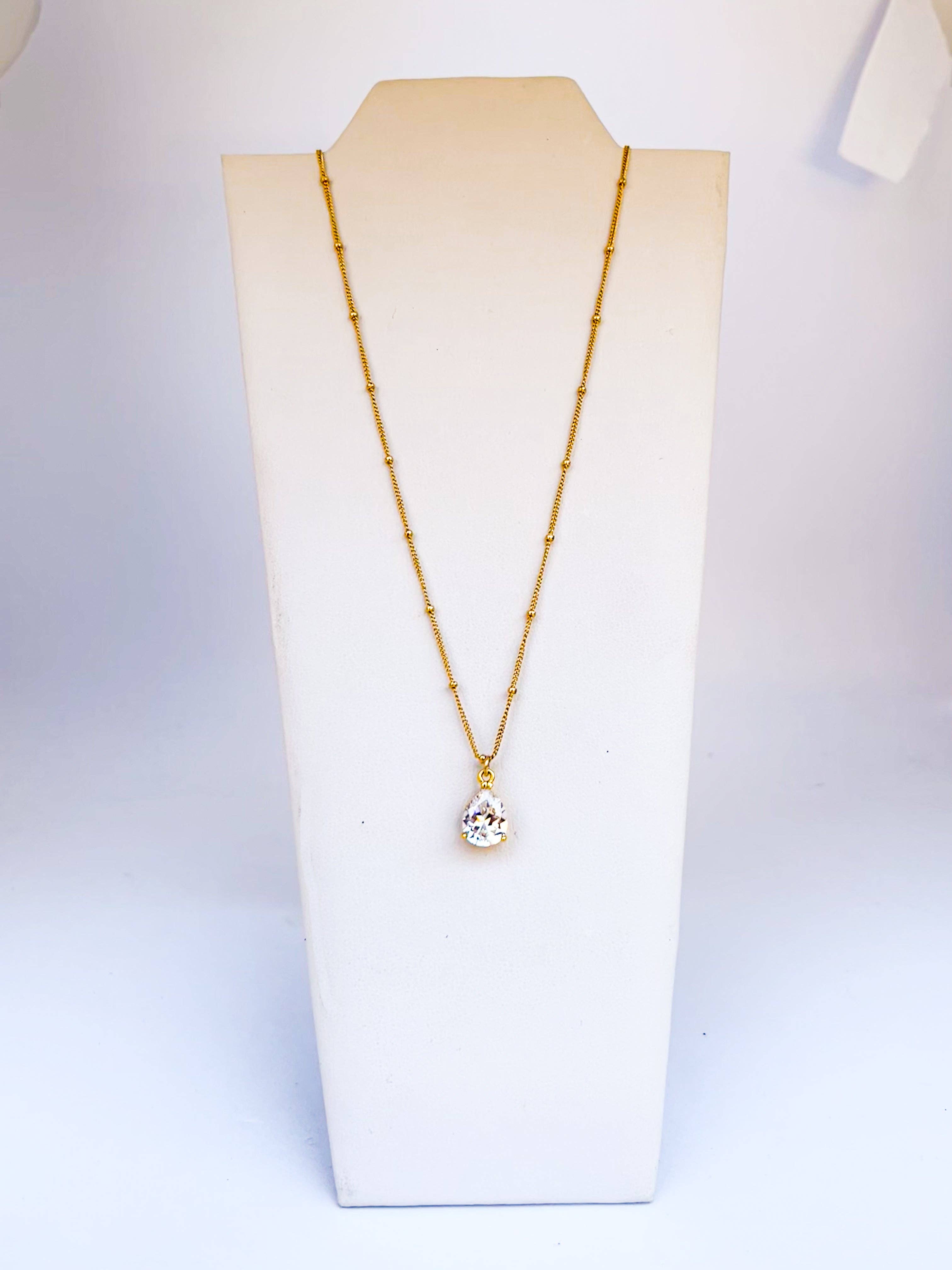 DRIP JEWELRY - Wholesale Pendant/Charm Necklace - Montey Tear Drop2