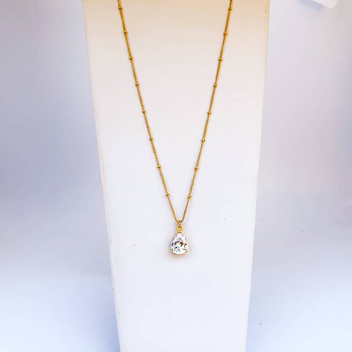 DRIP JEWELRY - Wholesale Pendant/Charm Necklace - Montey Tear Drop2