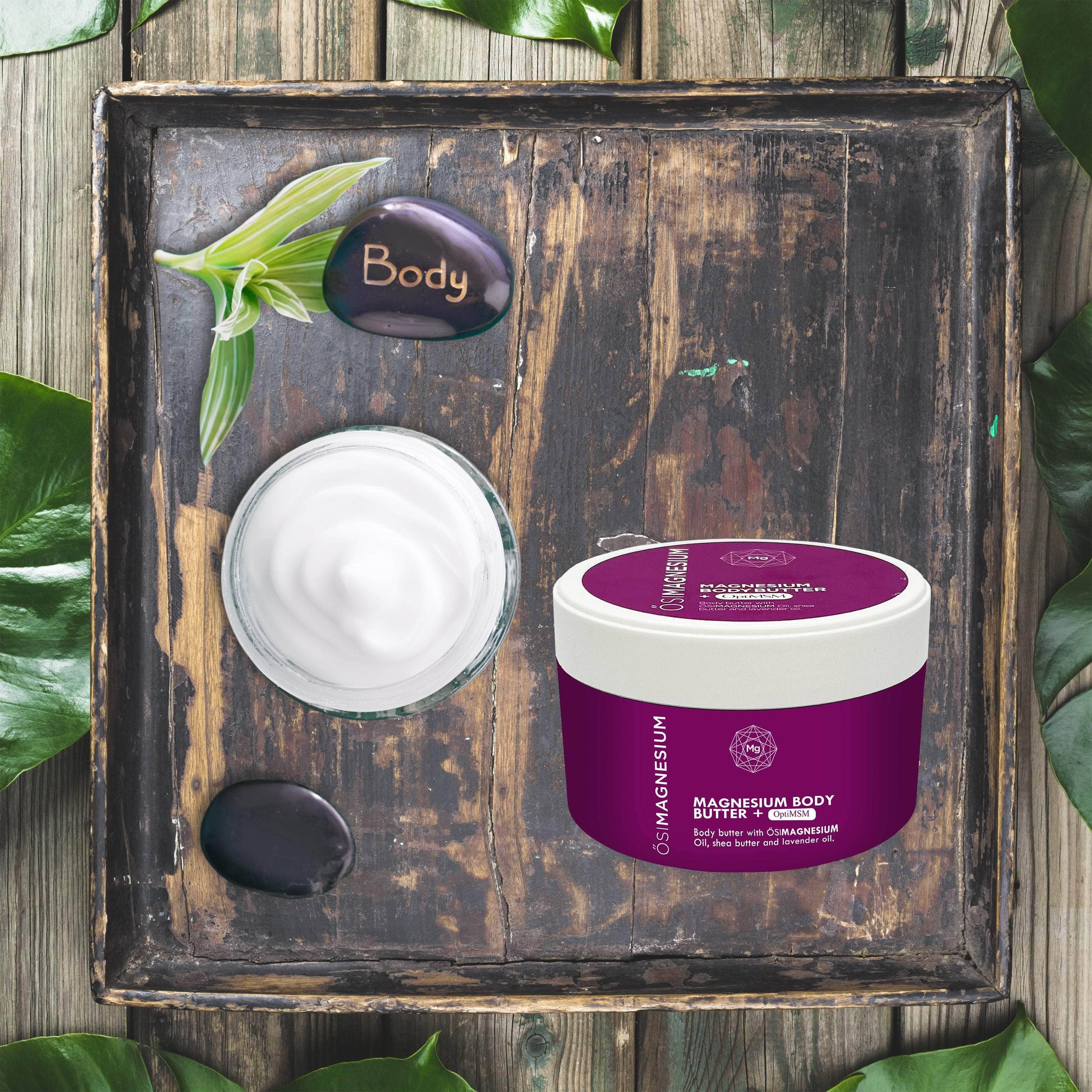 Healthy Energy Amazing Life - Wholesale Body Balm/Butter - ŐSIMAGNESIUM Lavender Body Butter + OptiMSM - 6.76oz9