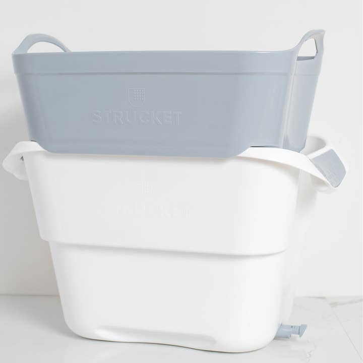 Strucket - Wholesale Laundry Basket - Strucket 19L – 6 Pack Assorted (2 Aqua + 2 Sand + 2 Gray)22