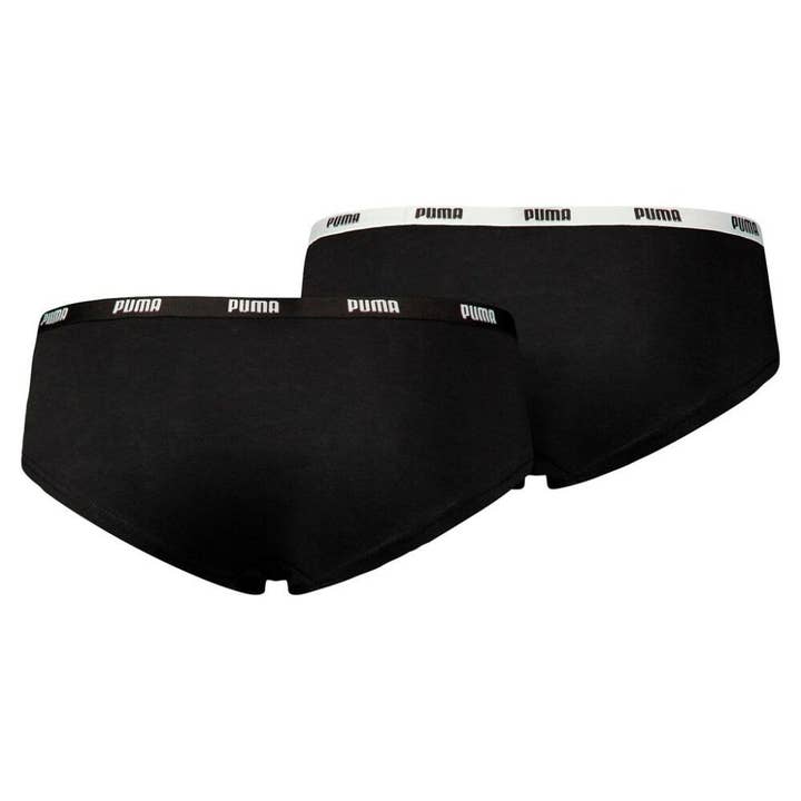 Evidence - Wholesale Athletic shorts – Women's - Puma Női Sport Alsó Gumis Derékrésszel 2db/cs Fekete1