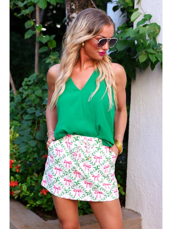 White Martha's Vineyard Skort for wholesale on Faire1