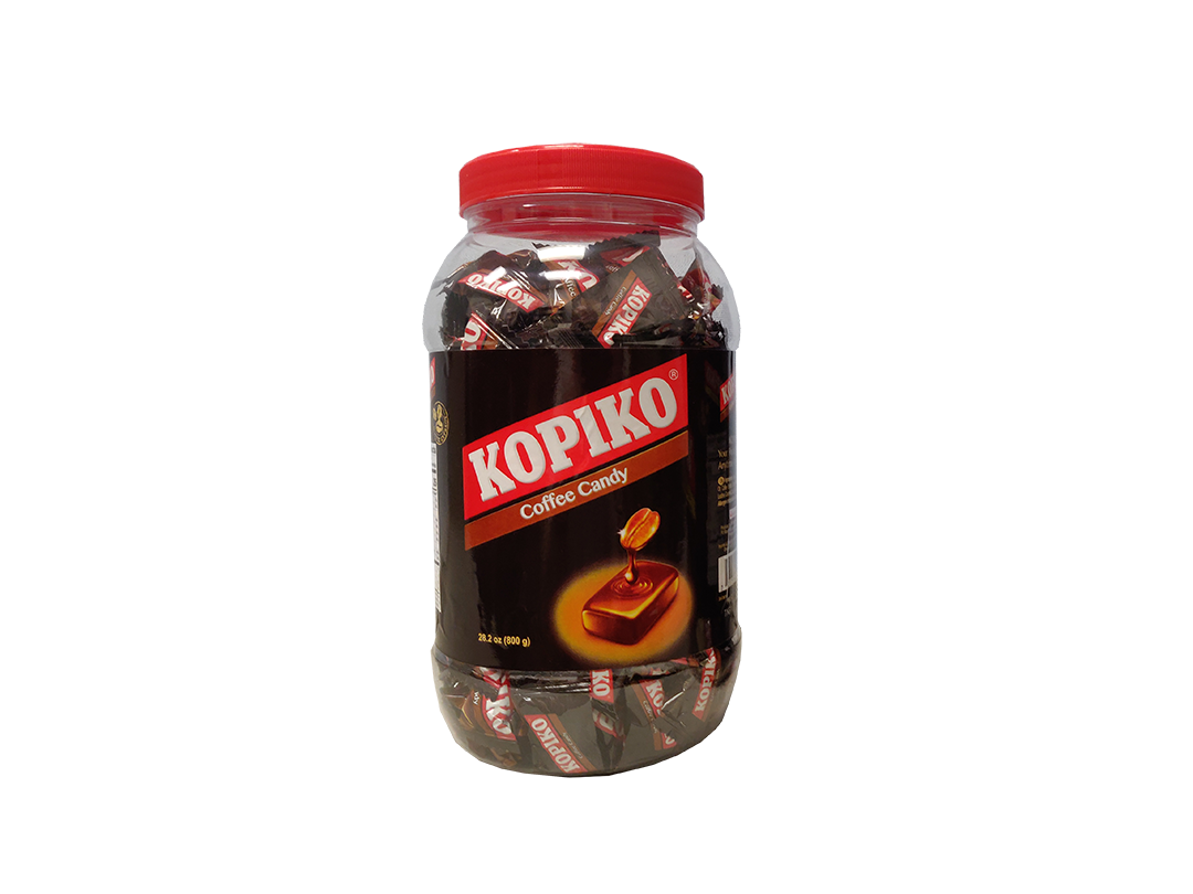Takari International, Inc. - Wholesale Hard Candy - Kopiko Coffee Candy Jar- 6 Jars/Case, 28.2oz(800g)0