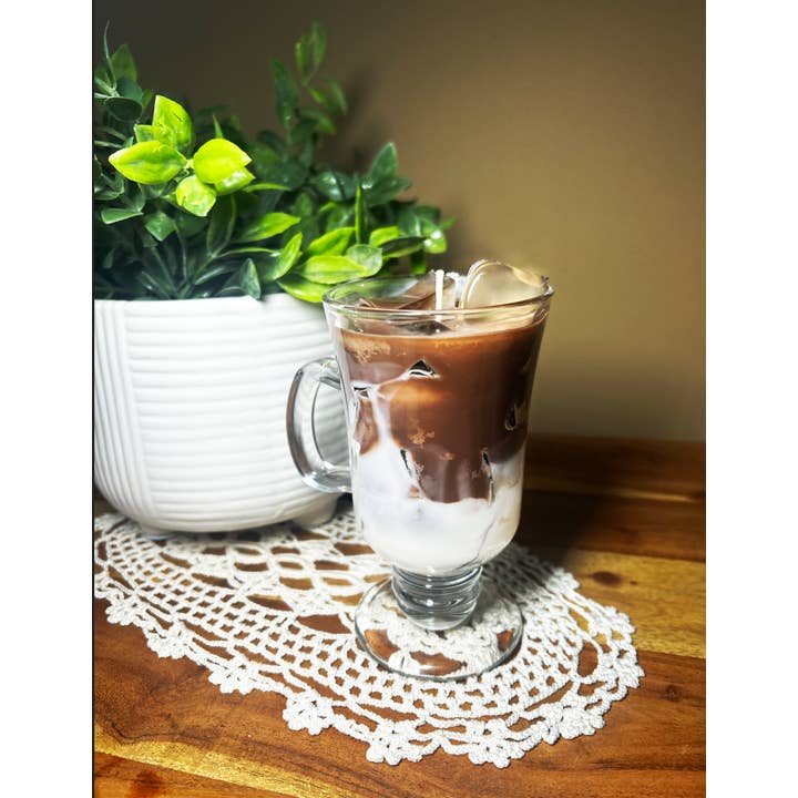 Val Viola Candles - Wholesale Jar/Filled Candle - Iced Latte Coffee Candle | Gel and Soy Wax4