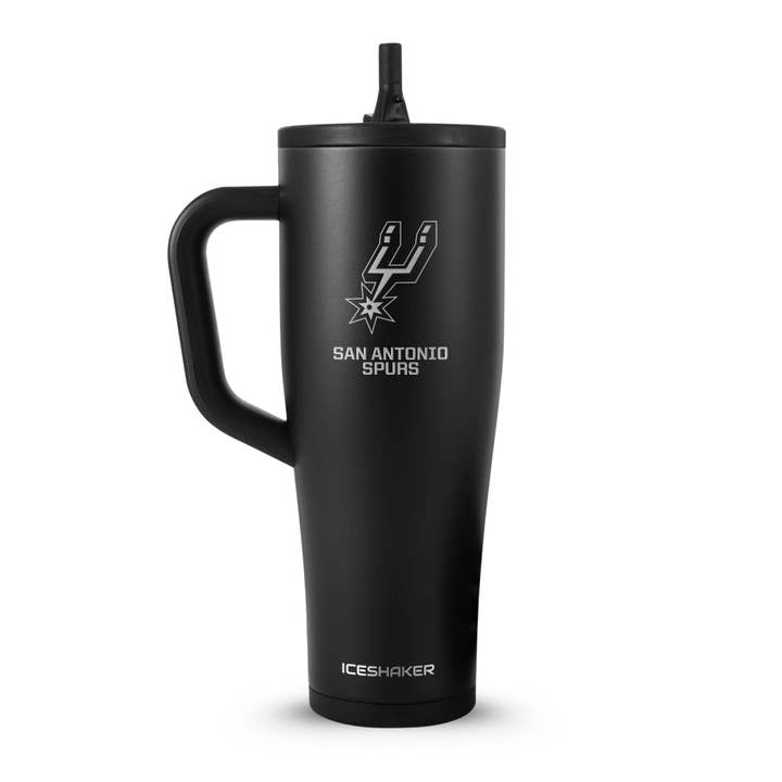Official San Antonio Spurs Team Logo 40oz Legend Ice Shaker for wholesale by Ice Shaker