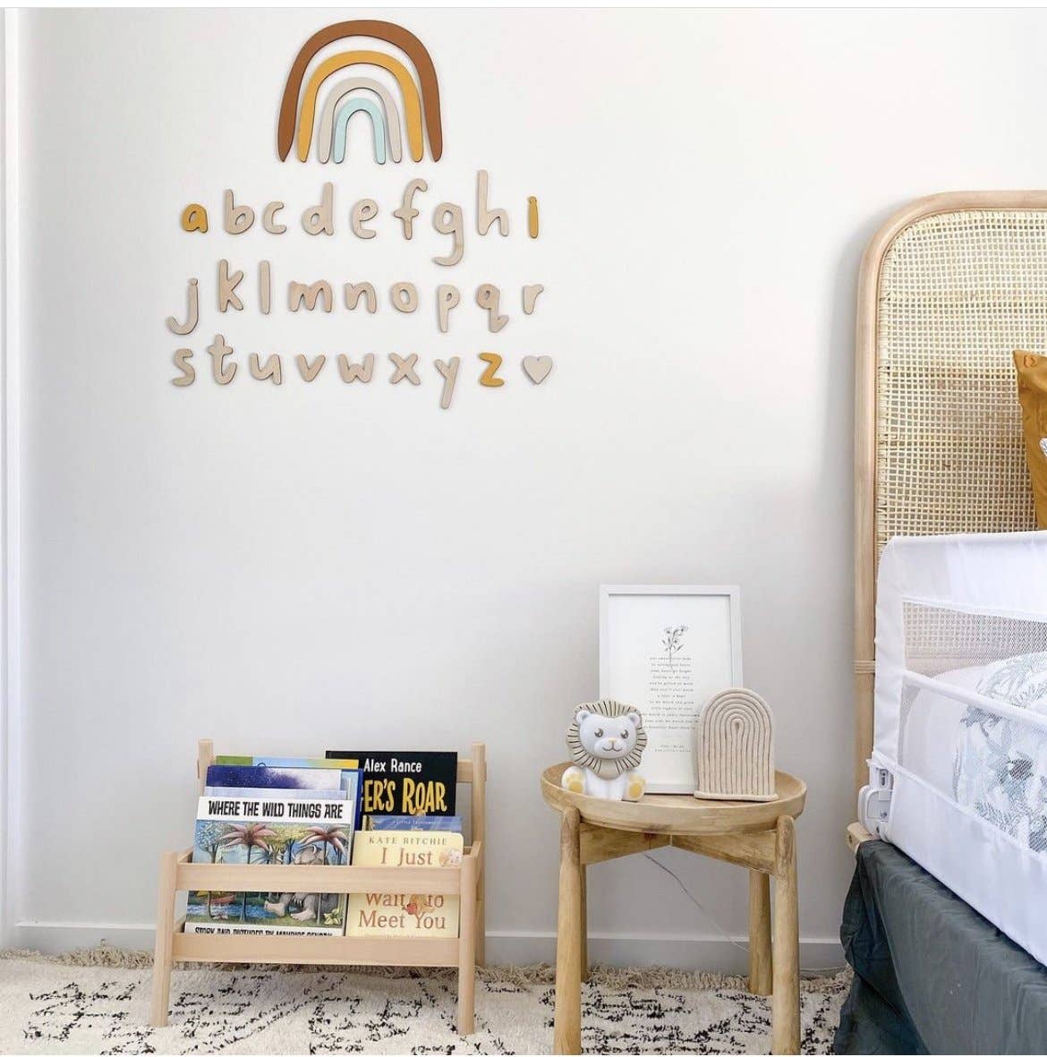 Timber Tinkers – Großhandel Wanddeko - Kind & Baby – Alphabet aus Naturholz – Wanddekoration für Kinderzimmer15