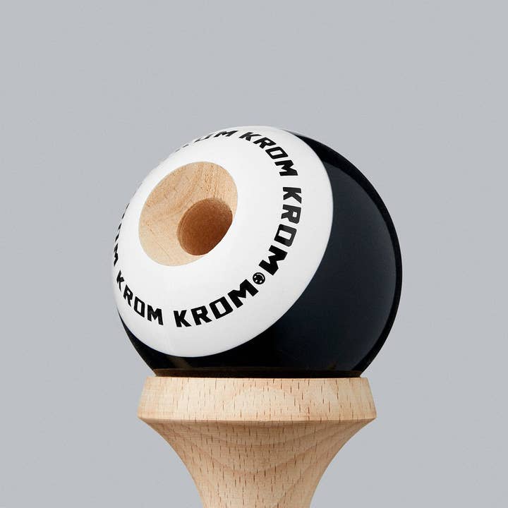 KROM KENDAMA - Wholesale Wood Toy - Kids - KROM · POP LOL BLACK · KENDAMA