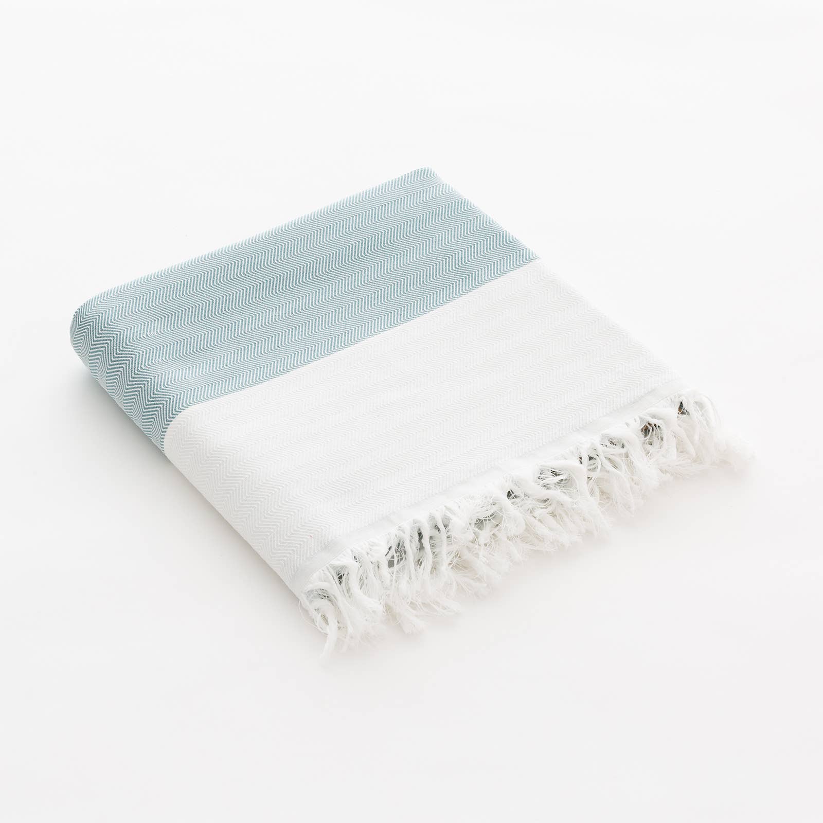GAMUSI - Wholesale Beach Towel - Light Cotton Beach Pareo Towel with Fringes STRIPES SEA1