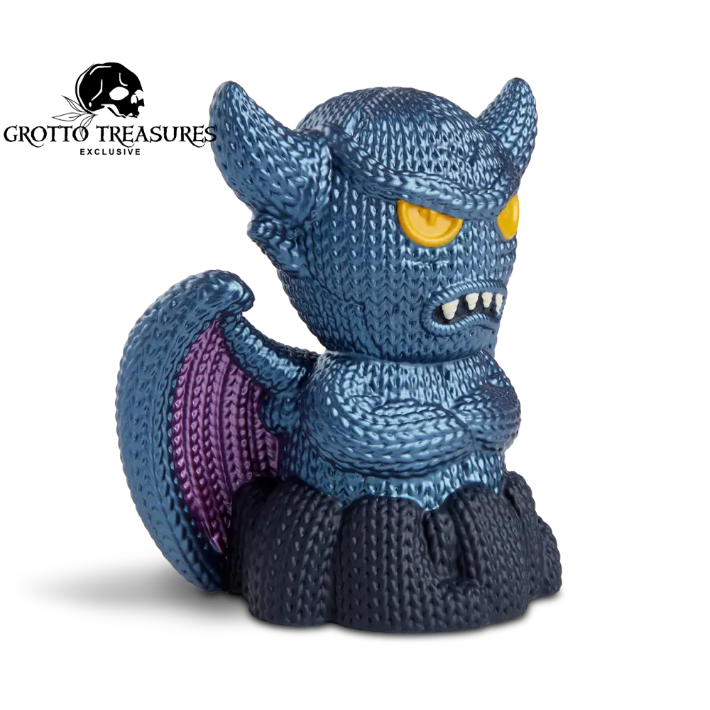 Grotto Treasures – Engroshandel Legetøjsfigurer - Børn – Grotto Treasures Exclusive - Håndlavet af robotter Disney-skurk Chernabog metalisk vinylfigur i begrænset oplag2