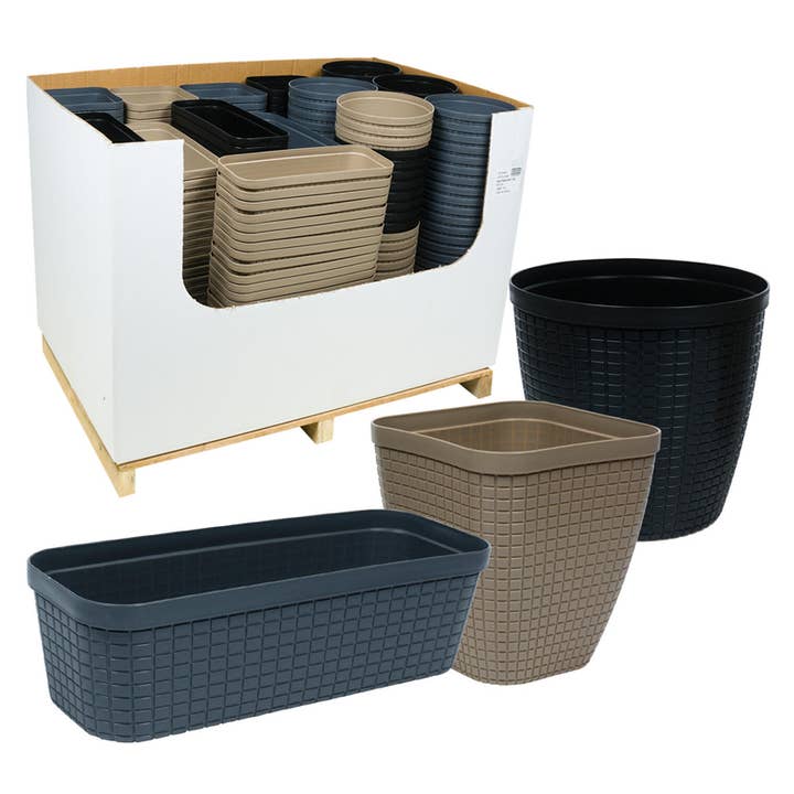 Planter- Medium- 3 Assortments for wholesale by Deluxe Import Trading
