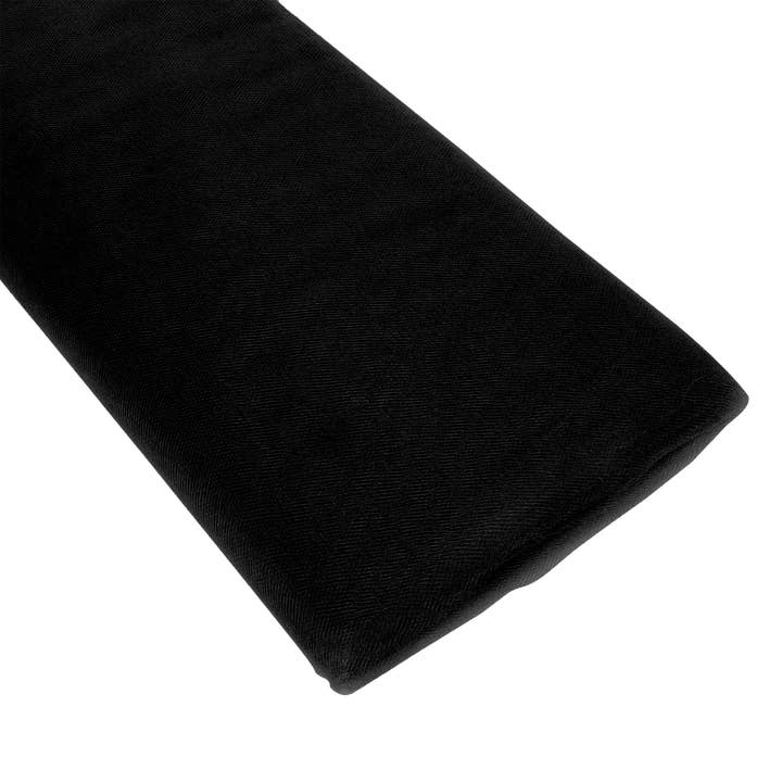 Black Tulle Fabric Bolt 54" x 40yds for wholesale by Portofino International Trading, USA