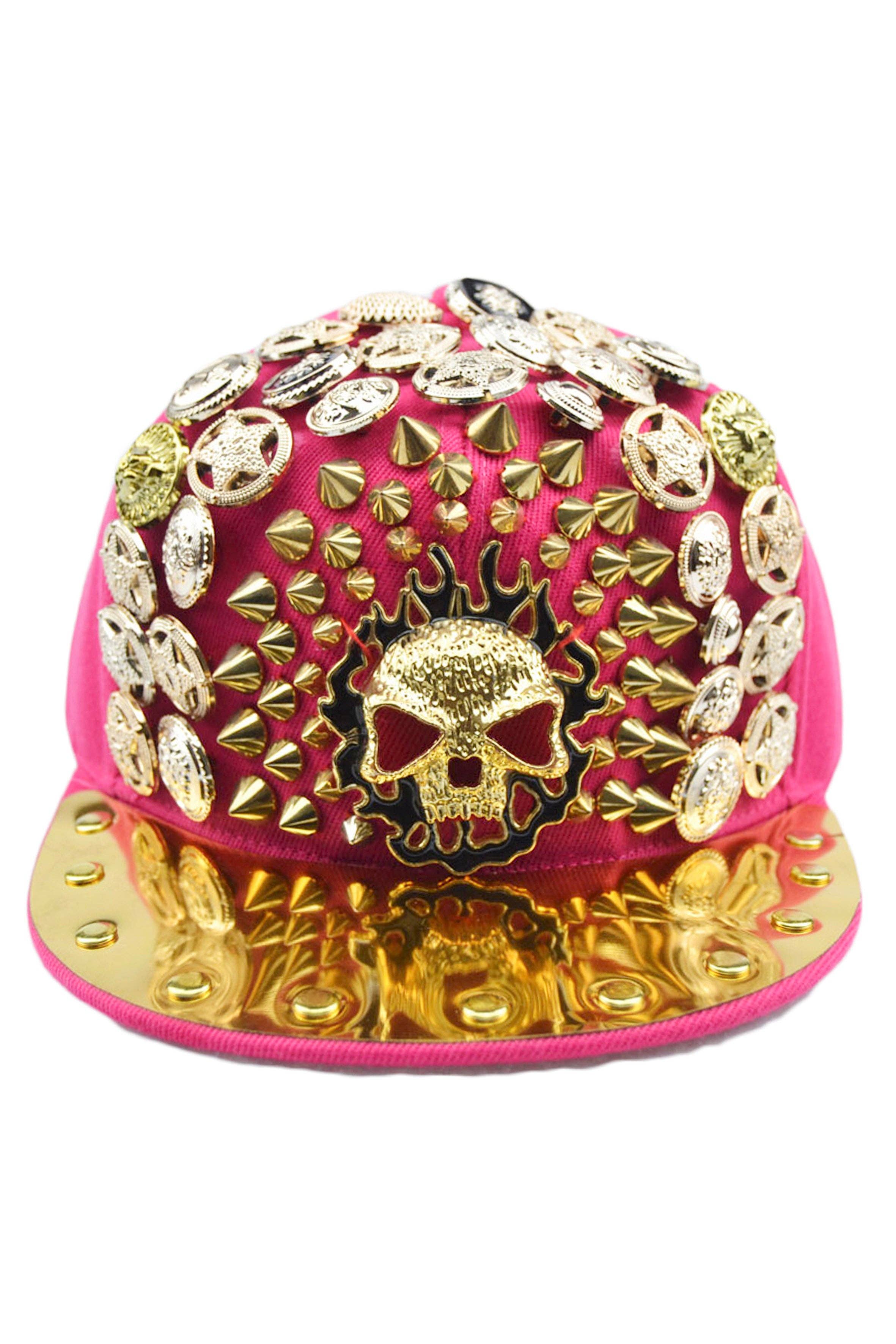 Red Skull Coins Hiphop Cap C0275 for wholesale on Faire0