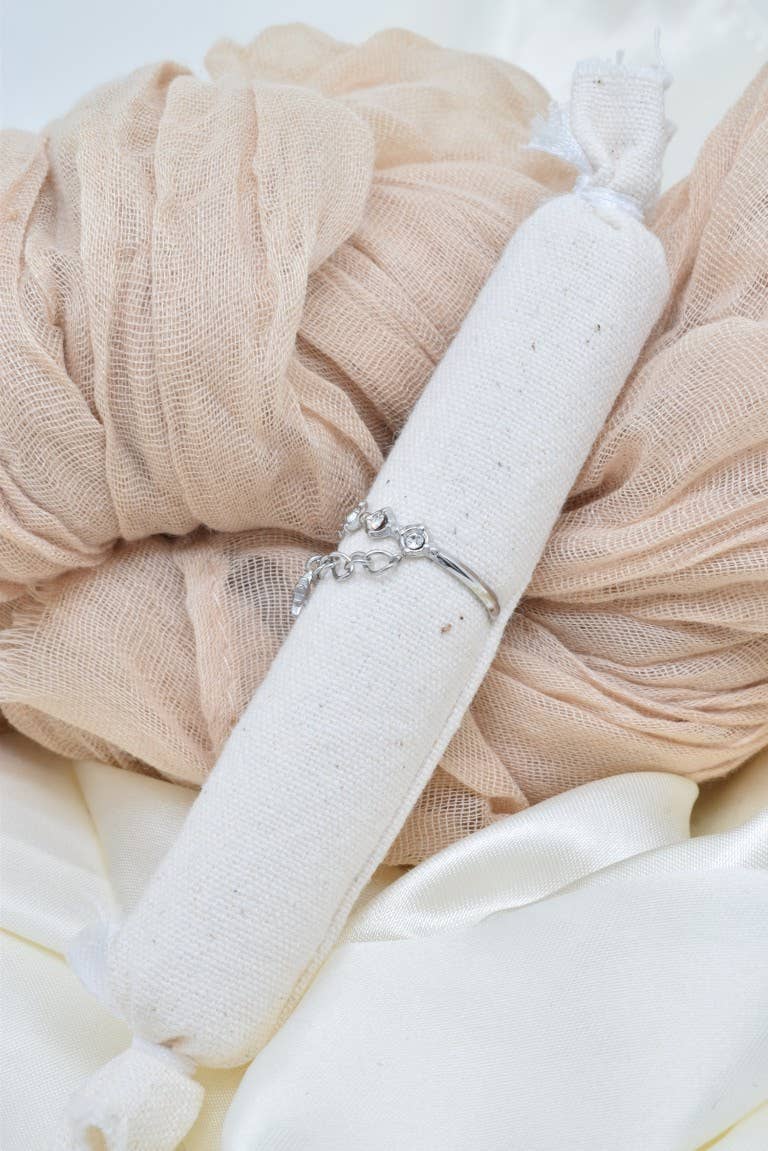 Kapyco – wholesale Band/stacked ring – North Star chain ring in stainless steel - BG3102723