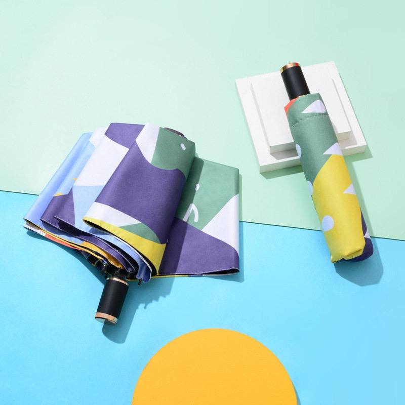 liqubit – Engroshandel Paraply - Unisex – Graffiti trykt solbeskyttende paraply3