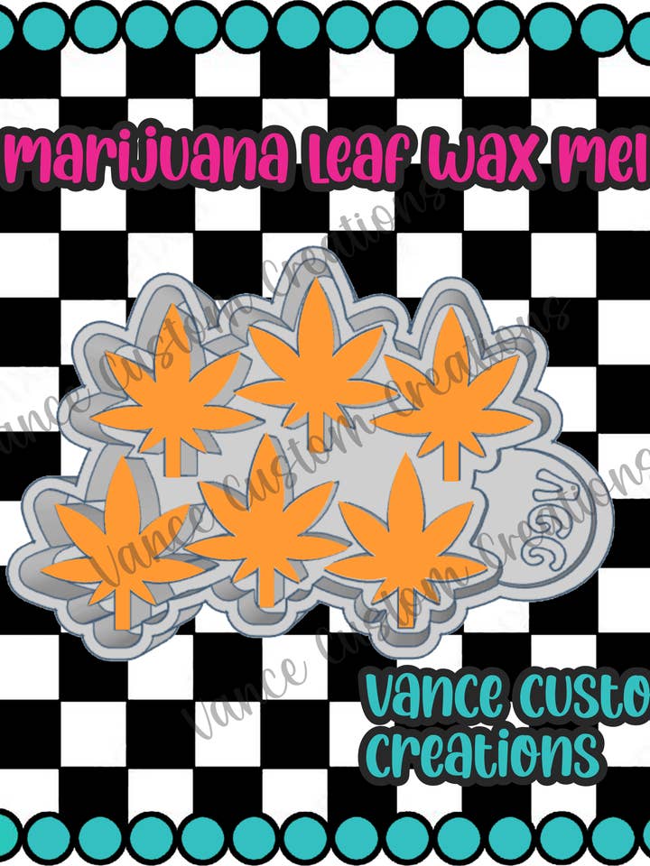 Blad Vaxsmältform för wholesale av Vance Custom Creations