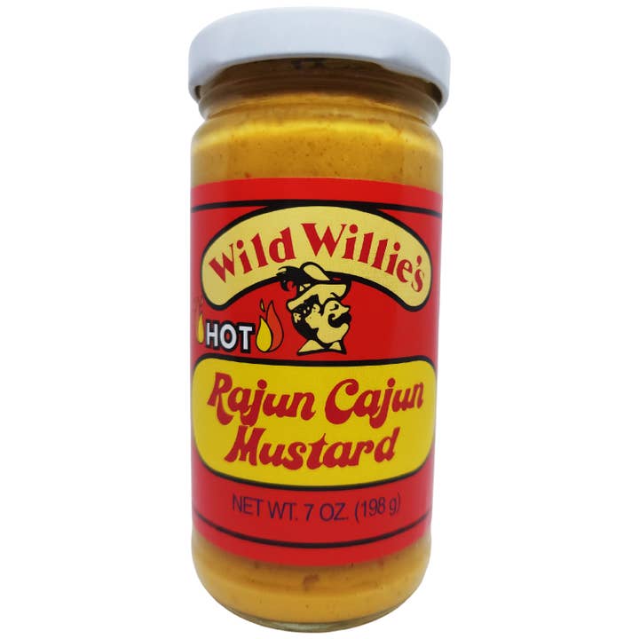 Rajun Cajun Mustard for wholesale by Wild Willies