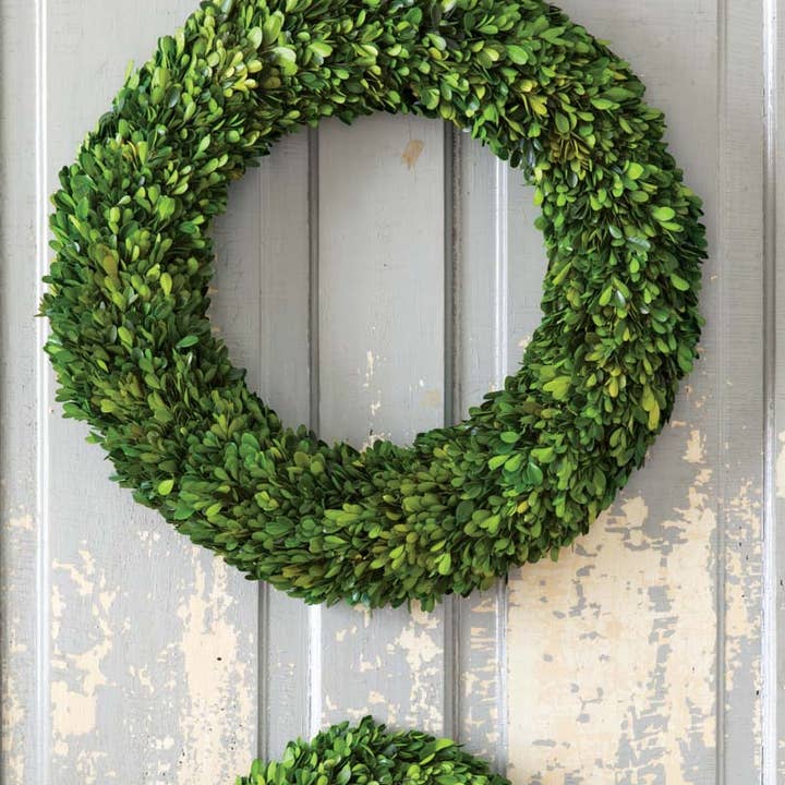 Park Hill Collection - Wholesale Decorative Figurine - Preserved Boxwood Wreath Large1