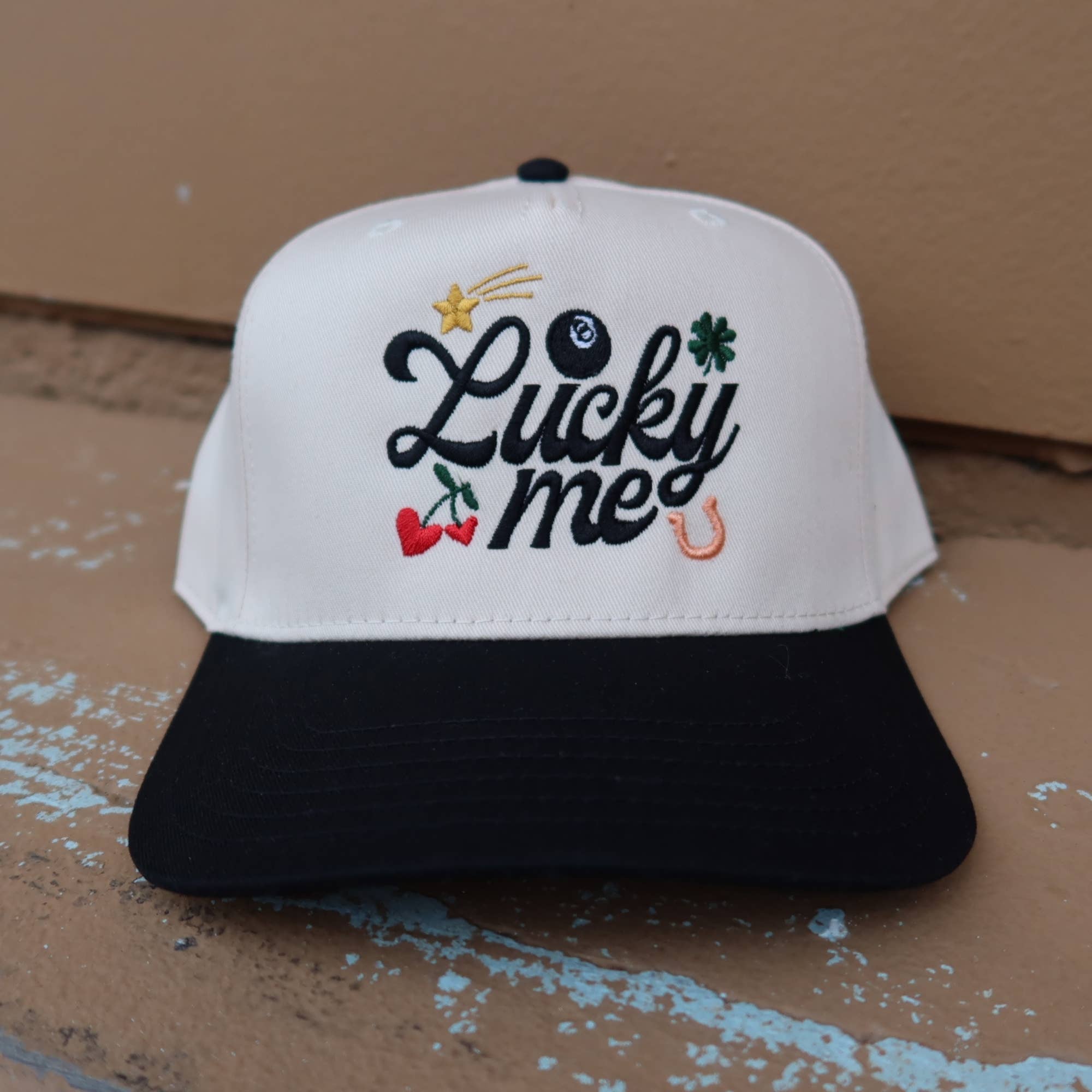 Made by Mariah - Wholesale Trucker Hat - Unisex - Lucky Me Charms Vintage Trucker Hat1
