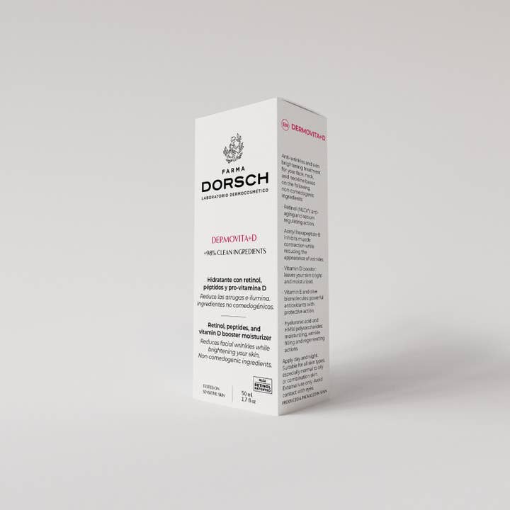 + Farma Dorsch - Vendita all'ingrosso Creme idratanti antietà - DERMOVITA + D Crema Viso Anti-età Idratante Ultra Leggera - 50 ml2