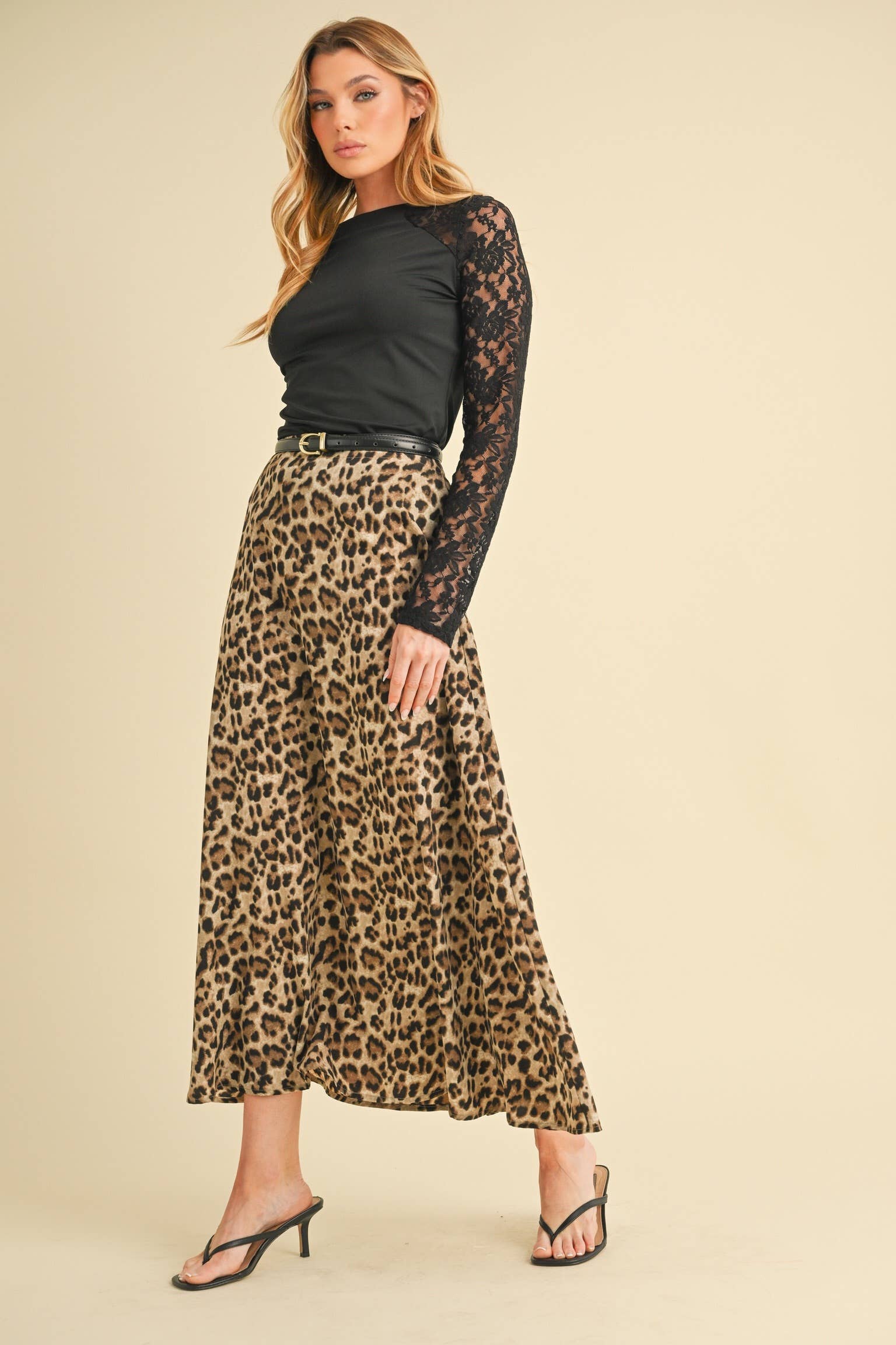 AEMI + CO - Vente Jupe – femme - 7136FN Jupe Maxi Léopard Verine22