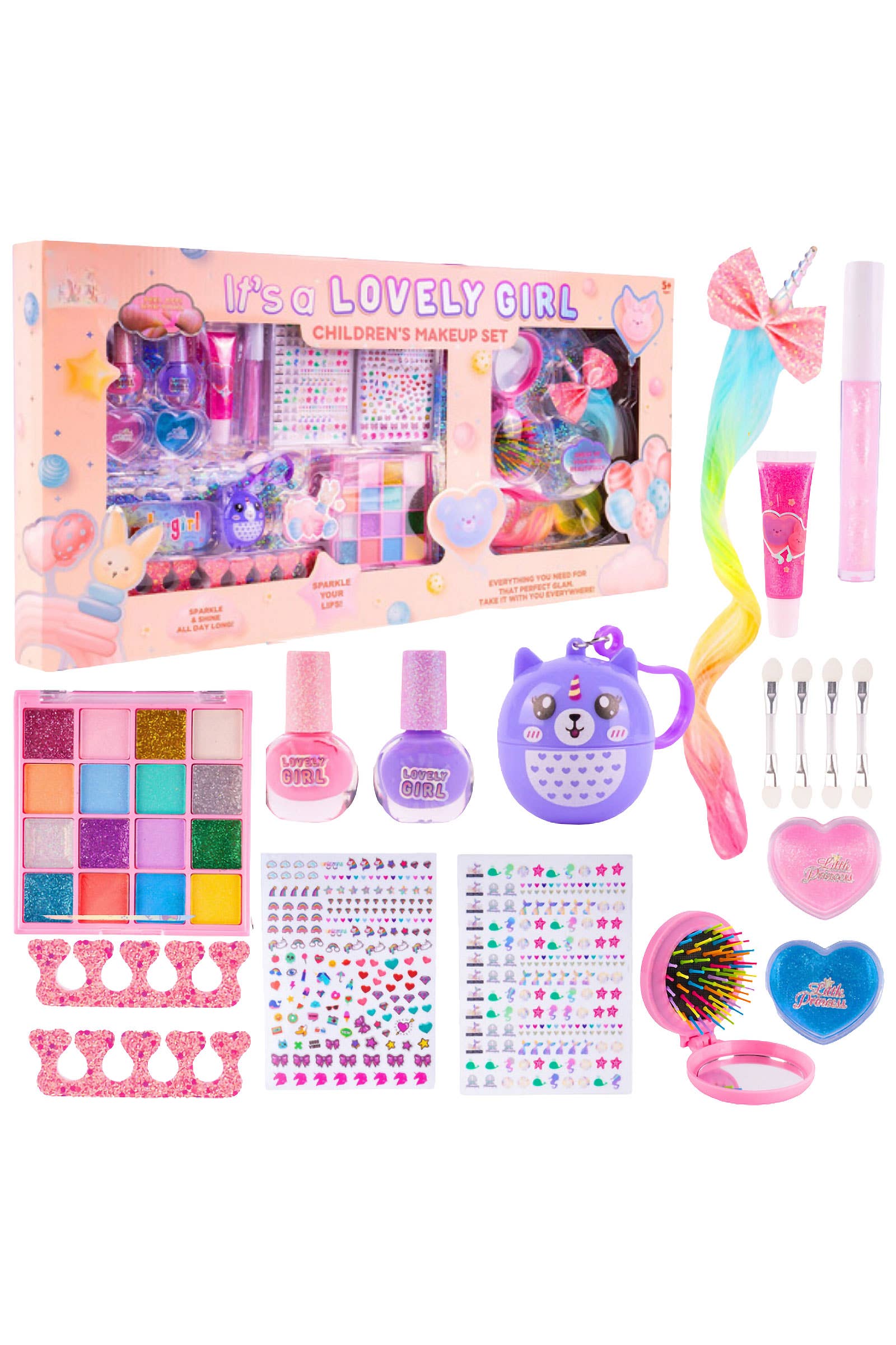 Cap Zone – wholesale Smink - Barn – Kids Unicorn Pony Beauty Collection Makeupkit1