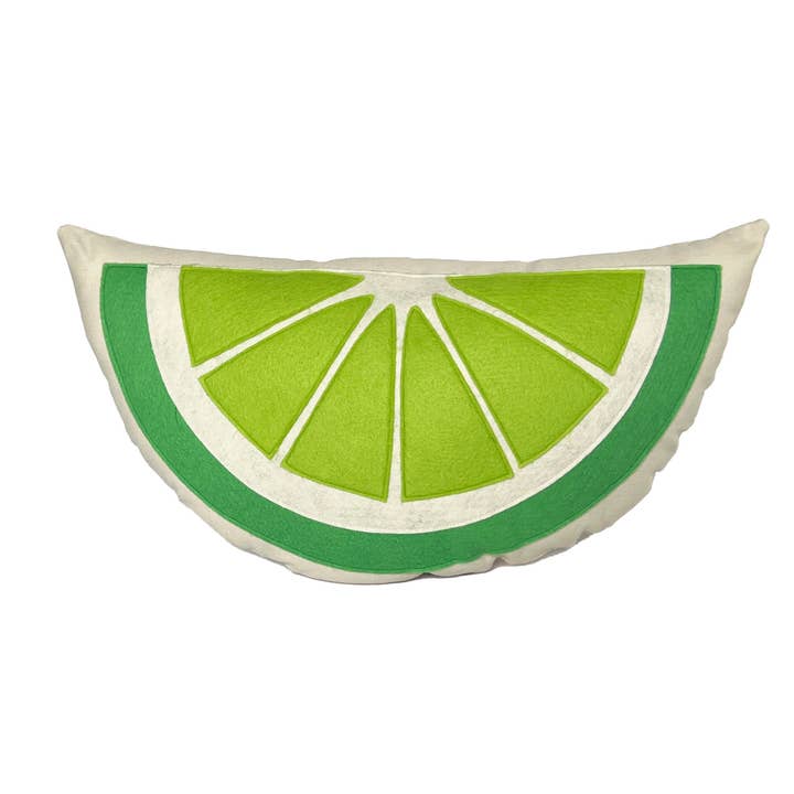 Fruit Pillow - Lime for wholesale by Dirtsa Studio