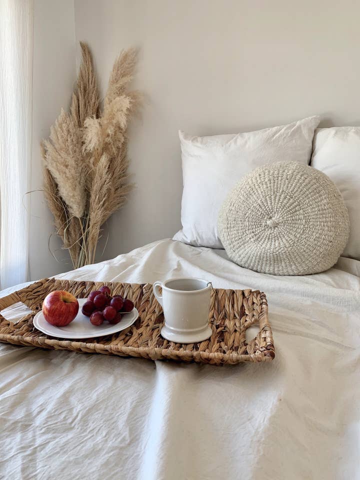 Amparo Cushion - Natural for wholesale by Espacio Hurfa