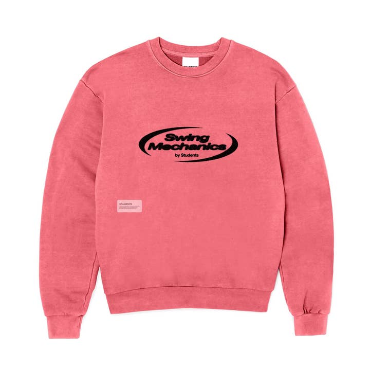 Be Squared (Crew Sweater) - Salmon for wholesale by Students, LLC