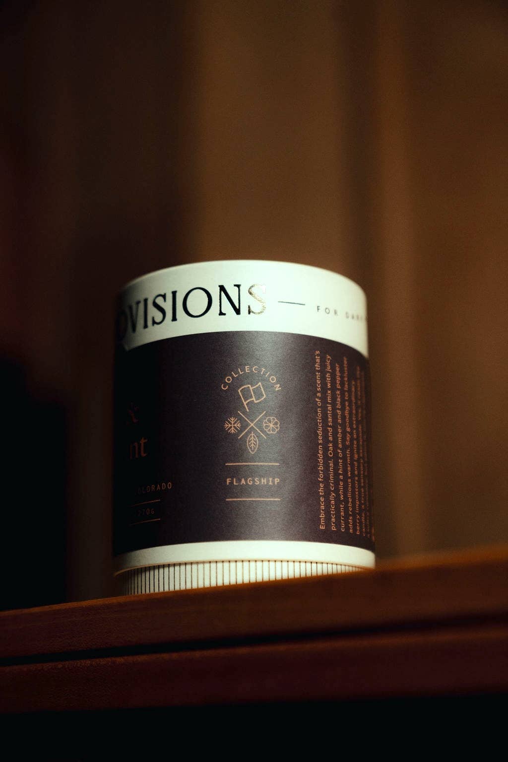 Light Provisions - Wholesale Jar/Filled Candle - 9.5 oz Oak & Currant Candle 6