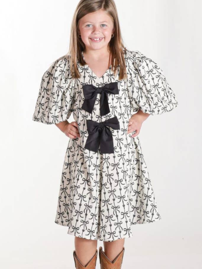 PP-0126-YTH-DRS-BOW-LOVE for wholesale by simply southern